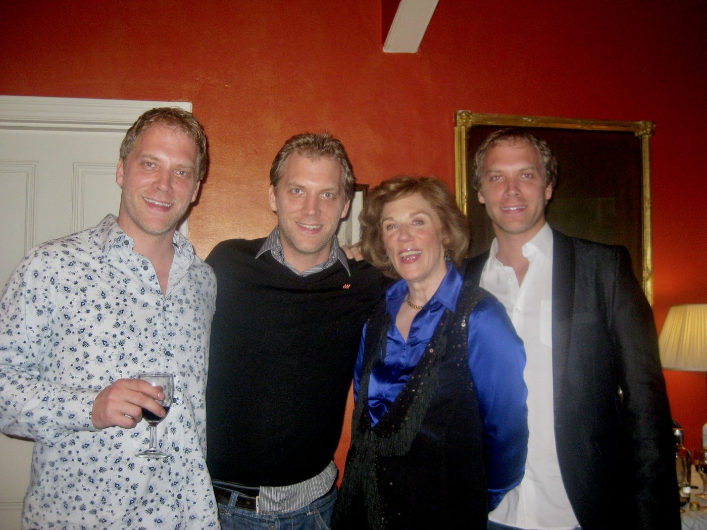 Margaret Bruce with fellow musicians