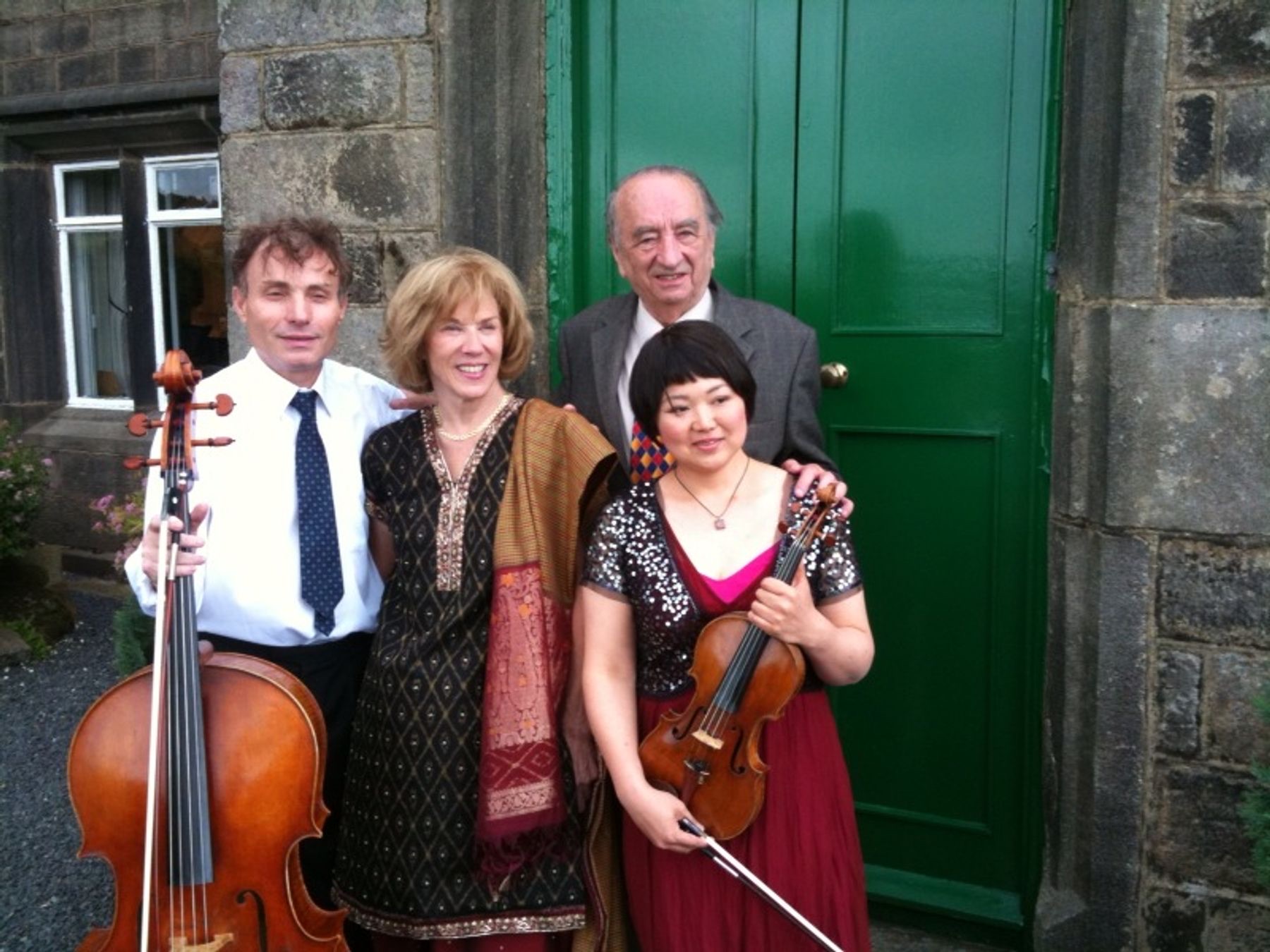 Musicians at Walshaw Lodge